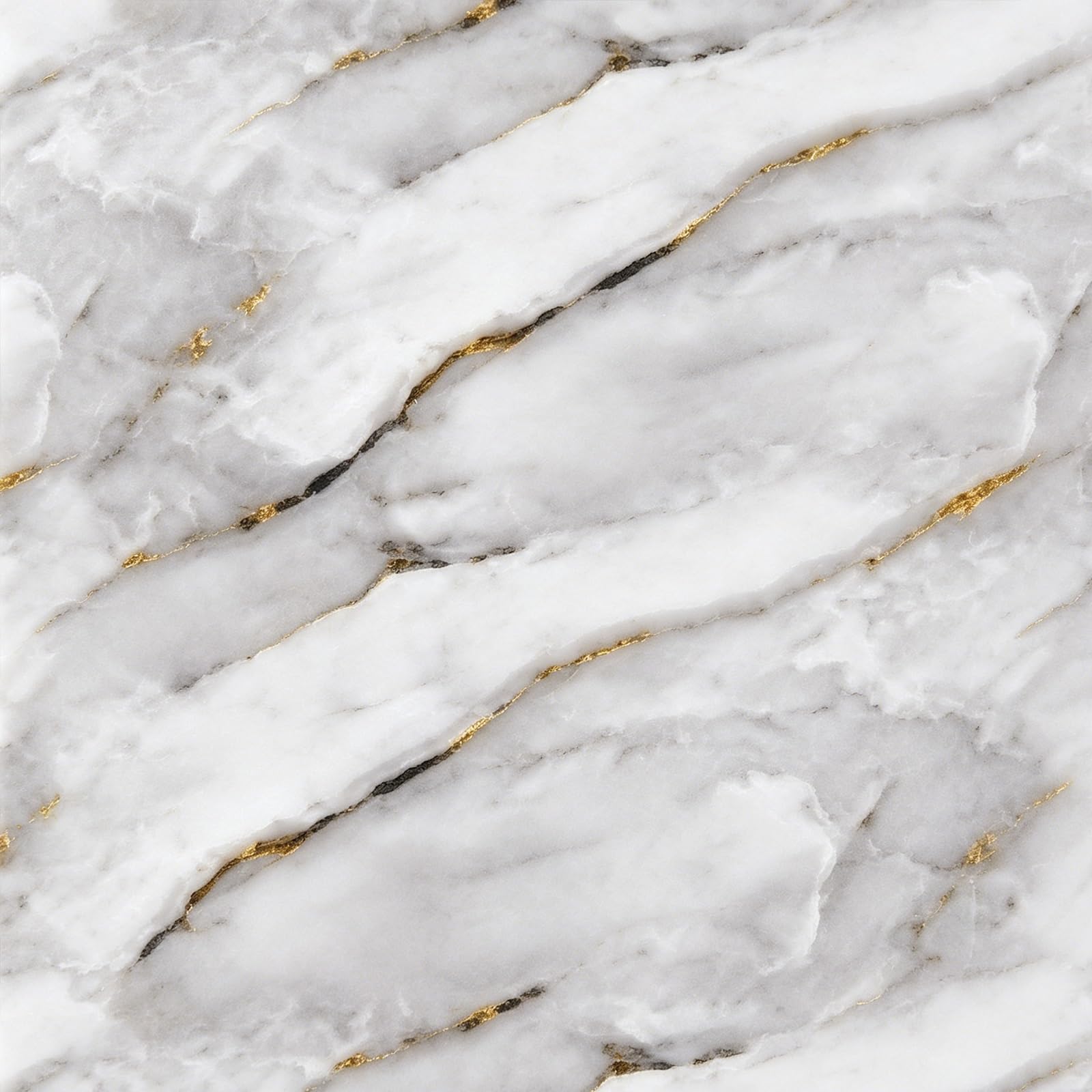 Zynqra L ﻿Wallpaper Glossy Marble Contact Paper,Self Adhesive Viny,For Kitchen Bathroom(,L300cm/118.1In*W60cm/23.6In)