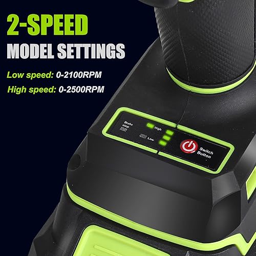 Miniatura 5 de FASTPRO Llave de impacto inalámbrica, pistola de impacto sin escobillas de 12 pulgada (500 N.M) con batería de 4.0 Ah y cargador, incluye 4 enchufes