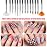 Artdone Nail Dotting Tools 32PCS Double-ended Nail Art Brushes Kit Nail Art Gel Polish Liner Brushes Design Pen For Nail Drawing And Nail Paint Brushes Small Detail Brushes