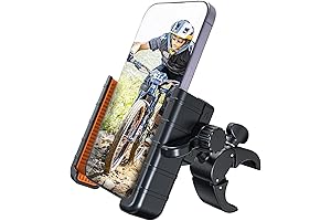 Unobstructed View Electric Scooter Phone Holder Mount