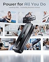 Vista 8 de Phomemo Impresoras portátiles inalámbricas para viajes, impresora térmica sin tinta Bluetooth M832, compatible con carta estadounidense de 8.5'' x