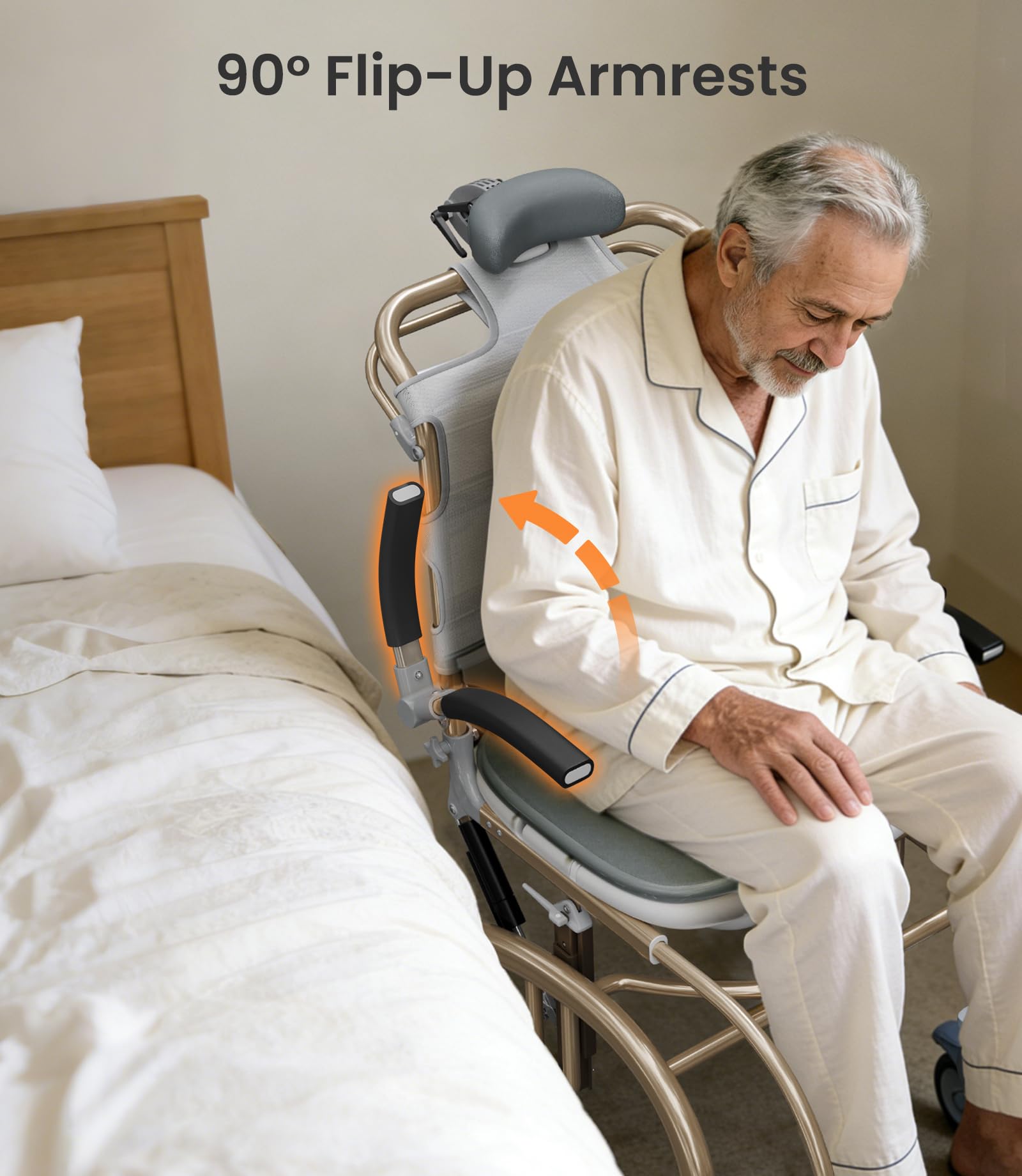 Reclining Shower Chair - Elderly & Disabled -9 Reclining Shower Chair - Elderly & Disabled -9