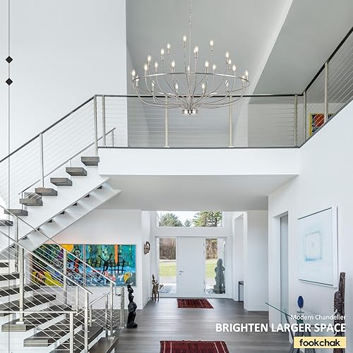 Miniatura 17 de Lámpara de araña negra de 9 luces, lámpara clásica para colgar sobre la mesa para comedor, sala de estar, dormitorio, vestíbulo, isla de cocina