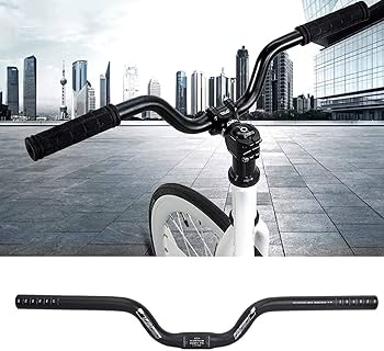 Amazon | バイクハンドルバー φ25.4mm 520mm ライザーバー ロング