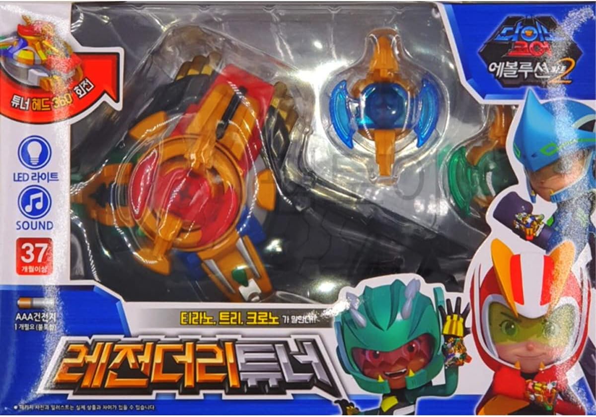 Dino Core Evolution Part 2 Legendary Tuner a Display Item on The Wrist, Collector’s Assembly Display Piece