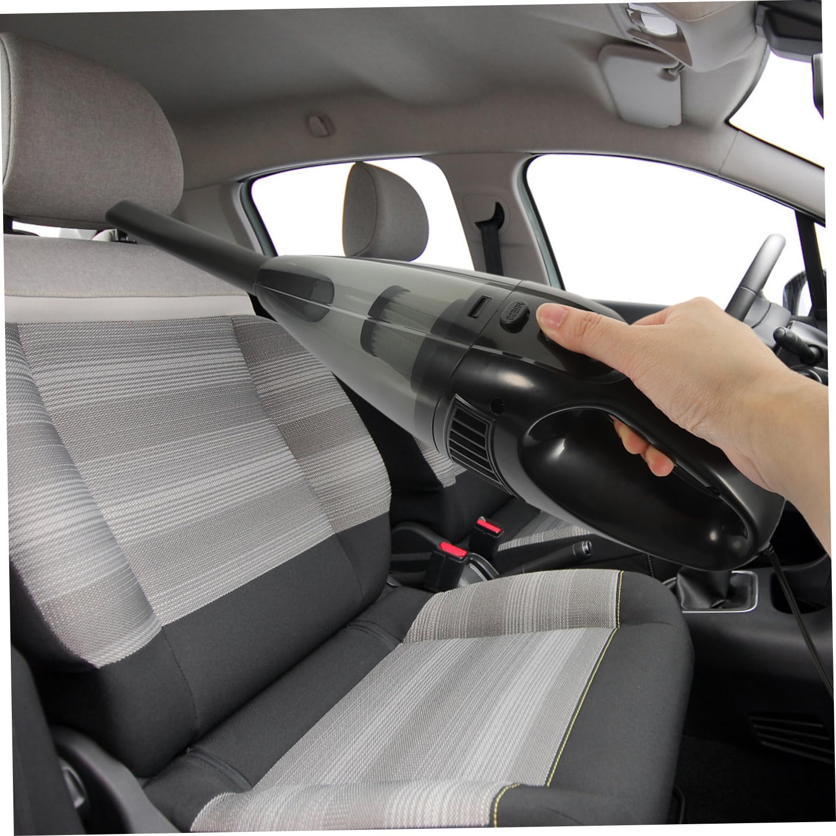Aspiradora De Coche Portátil Limpiador De Coche Seco y Húmedo Colector De Polvo De Doble Uso para Limpieza Automática
