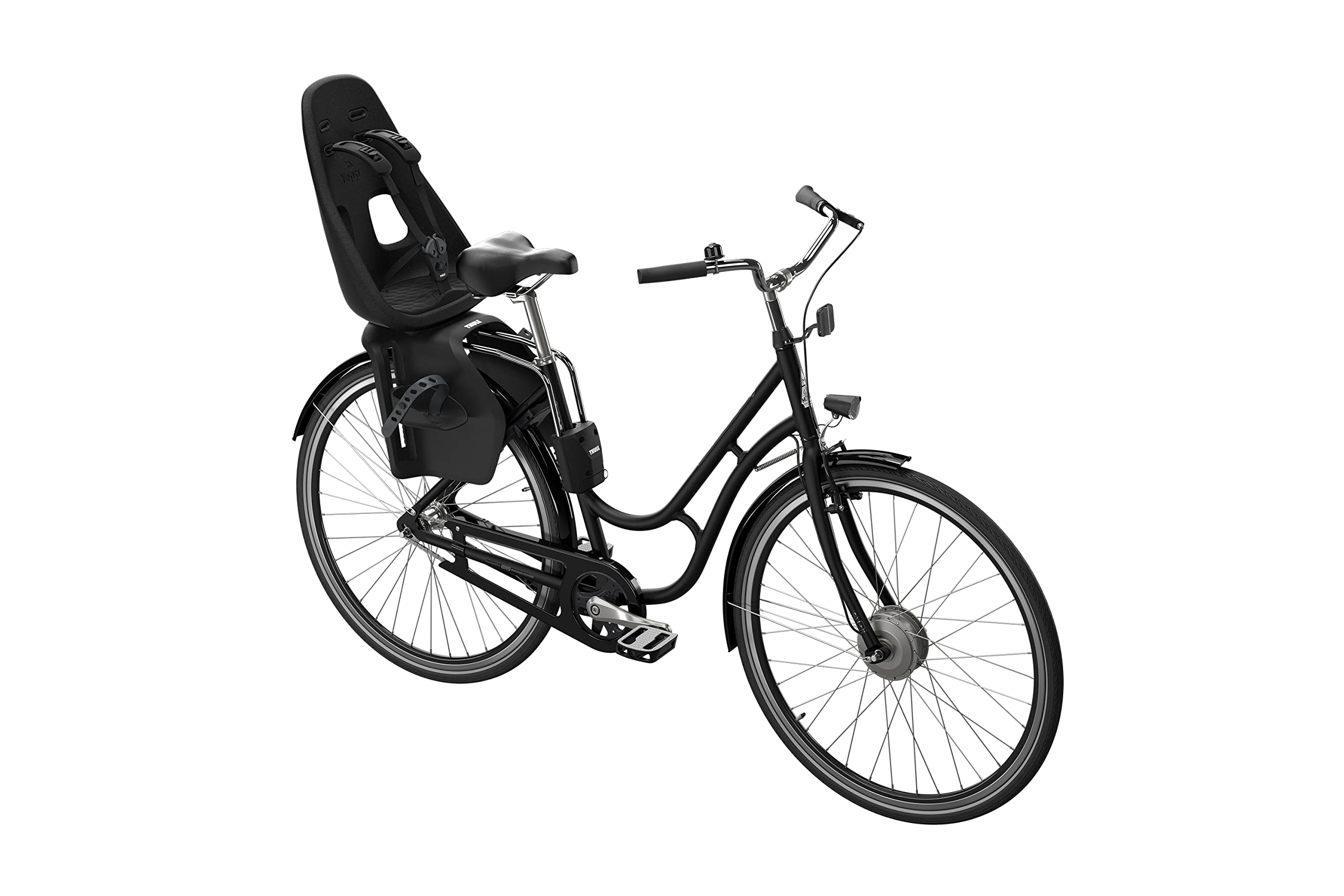 【kenken】Thule Yepp Nexxt Maxi Frame Thule Yepp Nexxt Maxi Frame Mount Child Bike Seat, Obsidian