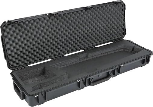SKB iSeries Roland AX Edge Keytar Hard Case, Waterproof Polypropylene Shell, Foam Interior, TSA Latches and Wheels, Travel Protection