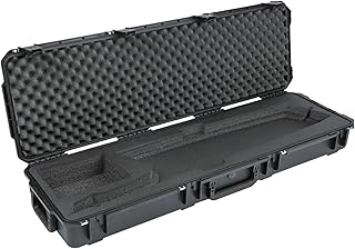 SKB iSeries Roland AX Edge Keytar Hard Case, Waterproof Polypropylene Shell with Foam Interior, TSA Latches and Wheels for Travel Protection
