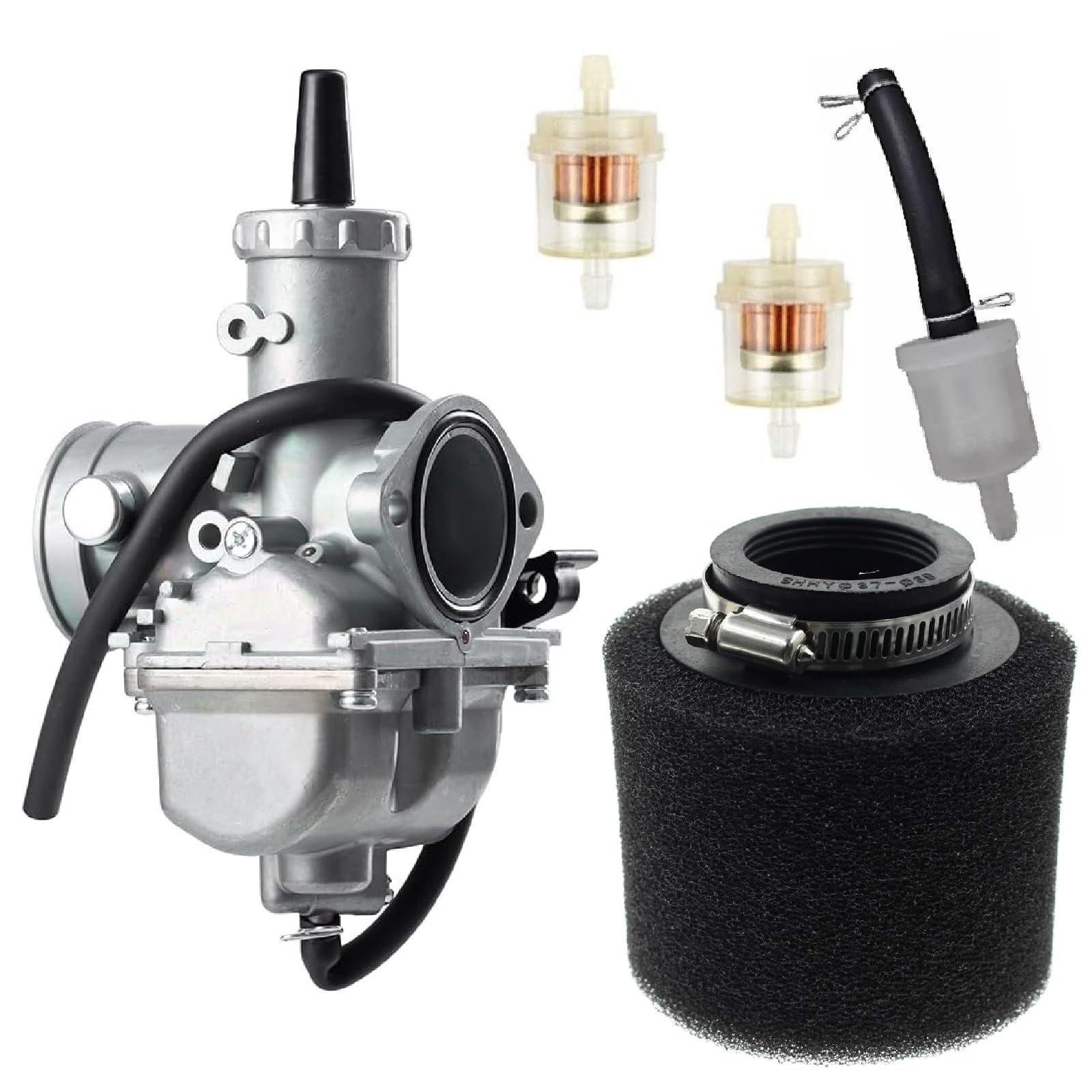 mtrpartsPowersports Carburetor – Perfect for Honda ATC185 ATC185S ATC200 ATC200S ATC200X ATC200E ATC200ES TRX250 TRX250EX – Top-Quality Carburetor