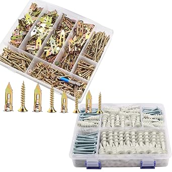 410pcs+156pcs self Drilling Drywall Anchors