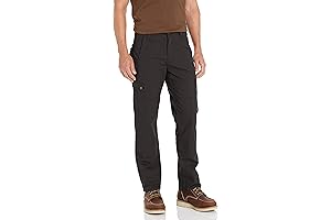 Supremely Durable Carhartt Cargo Work Pants for Men Load Equipped with Pockets and Reinforced Stitching