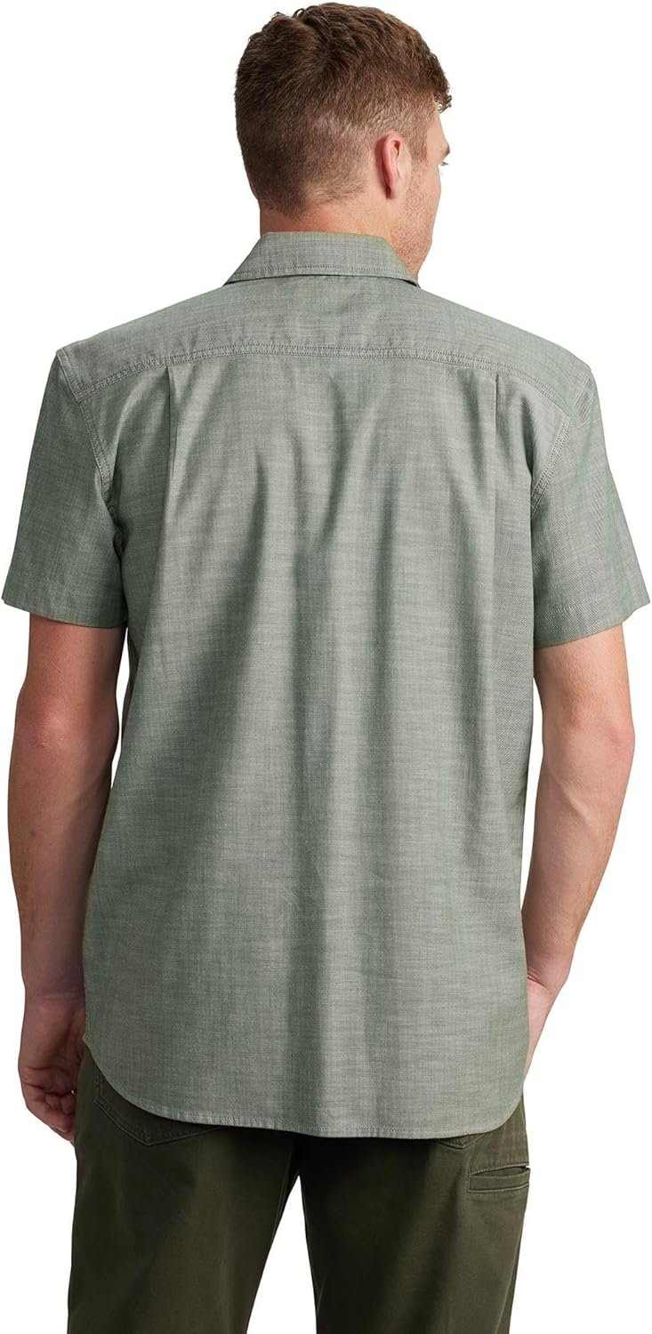 Carhartt Men's 106745 Rugged Flex™ Relaxed Fit Lightweight Short-Slee - Image 2