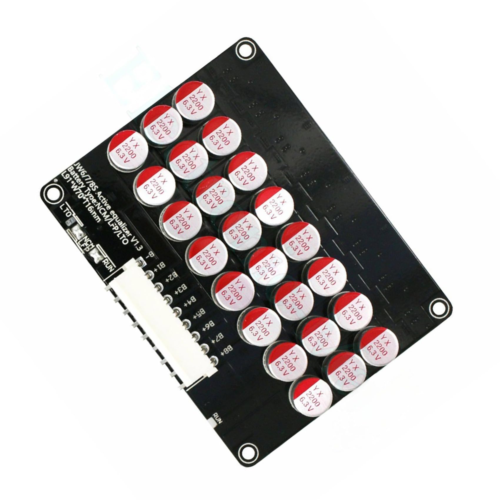 2X Equalizzatore Bilanciatore 5A 6-8S Lifepo4/LTO/Lipo Batteria Condensatore di Energia 6-8S NCM LFP LTO