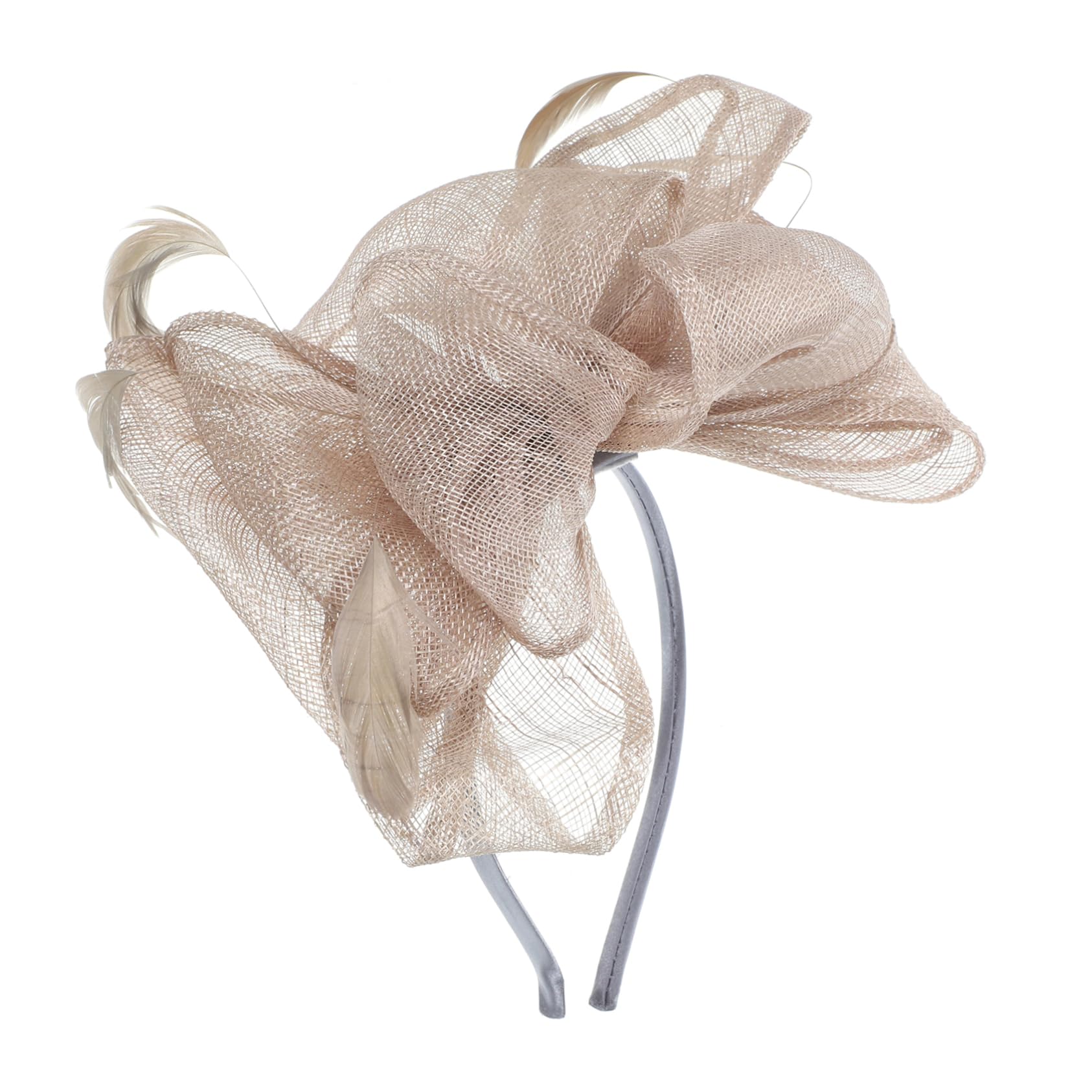 Housoutil 3pezzi Fasce Per Garza Grigia Accessori Eleganti Per Donne Per Feste e Matrimoni Morbide e Leggere Per Decorare Acconciature