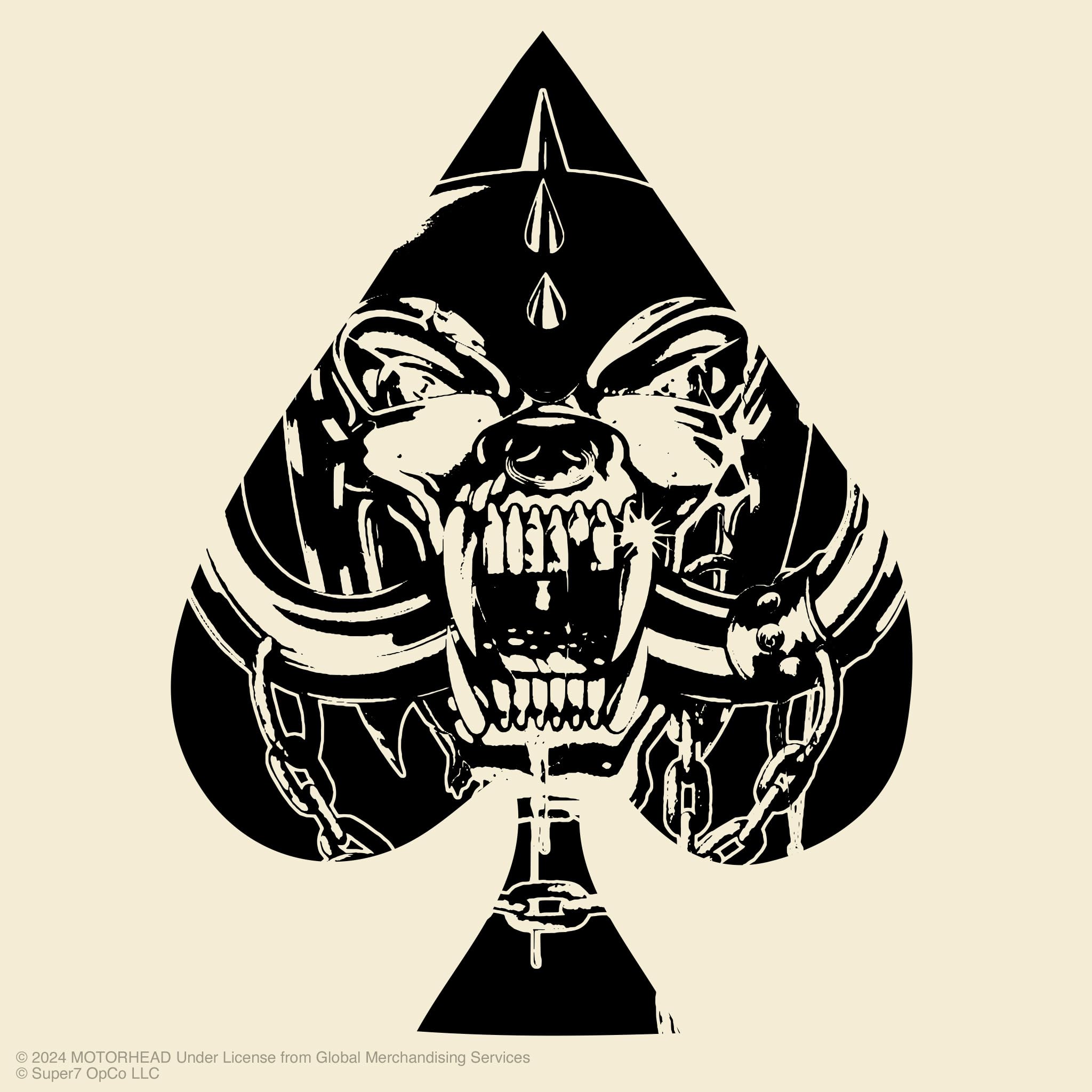 Amazon.com: Super7 Motorhead Lemmy (Ace of Spades) Reaction Figure