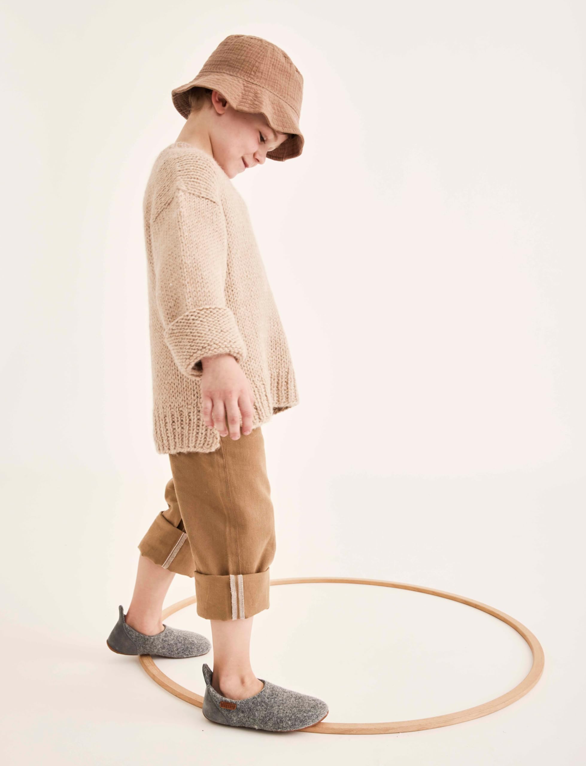 Bisgaard Basic Wool MocasinesUnisex niños