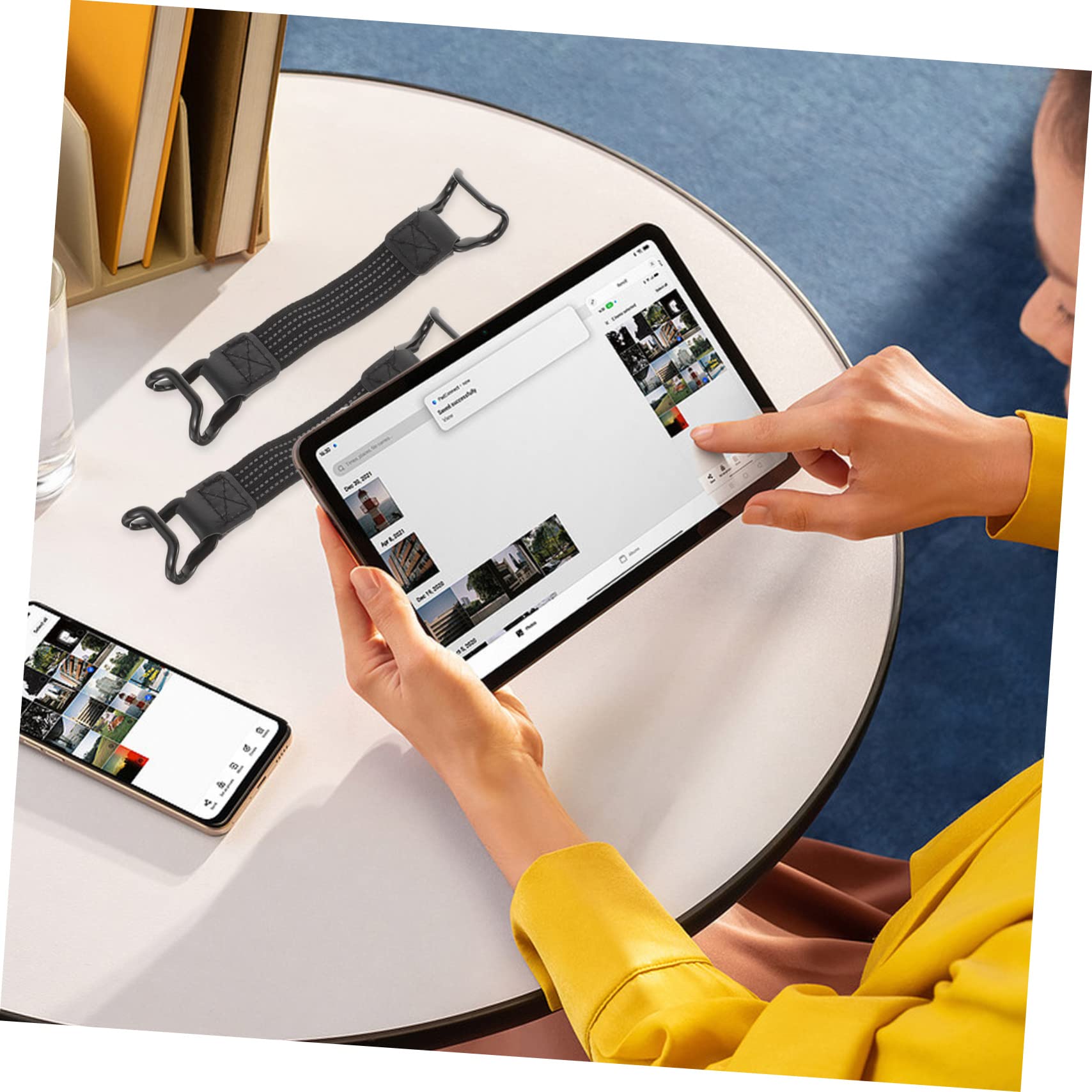 Gadpiparty 10pezzi Cinghia Antiscivolo Per Smartphone e Tablet Da Manico Per Uso Singolo Compatibile Con Varie Per Viaggi e Attività Quotidiane