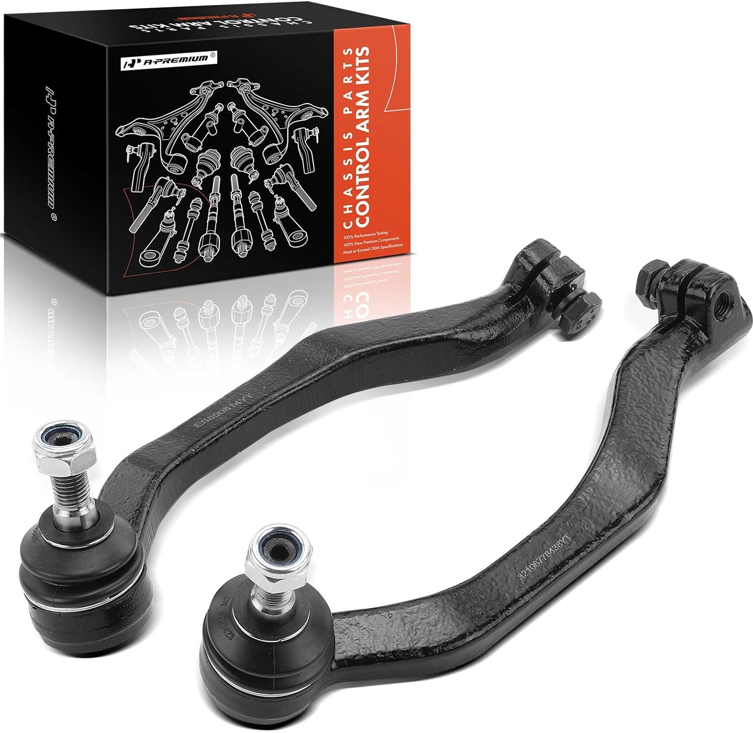 A-Premium 2 x Front Outer Tie Rod Ends, Compatible with Mini Cooper 2007-2015