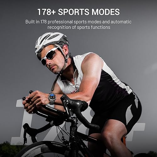 Miniatura 3 de Reloj inteligente AI 2026 con GPS independiente y mapas sin conexión, resistente al agua 5 ATM, AMOLED de 1.43 pulgadas, batería de 21 días, 178