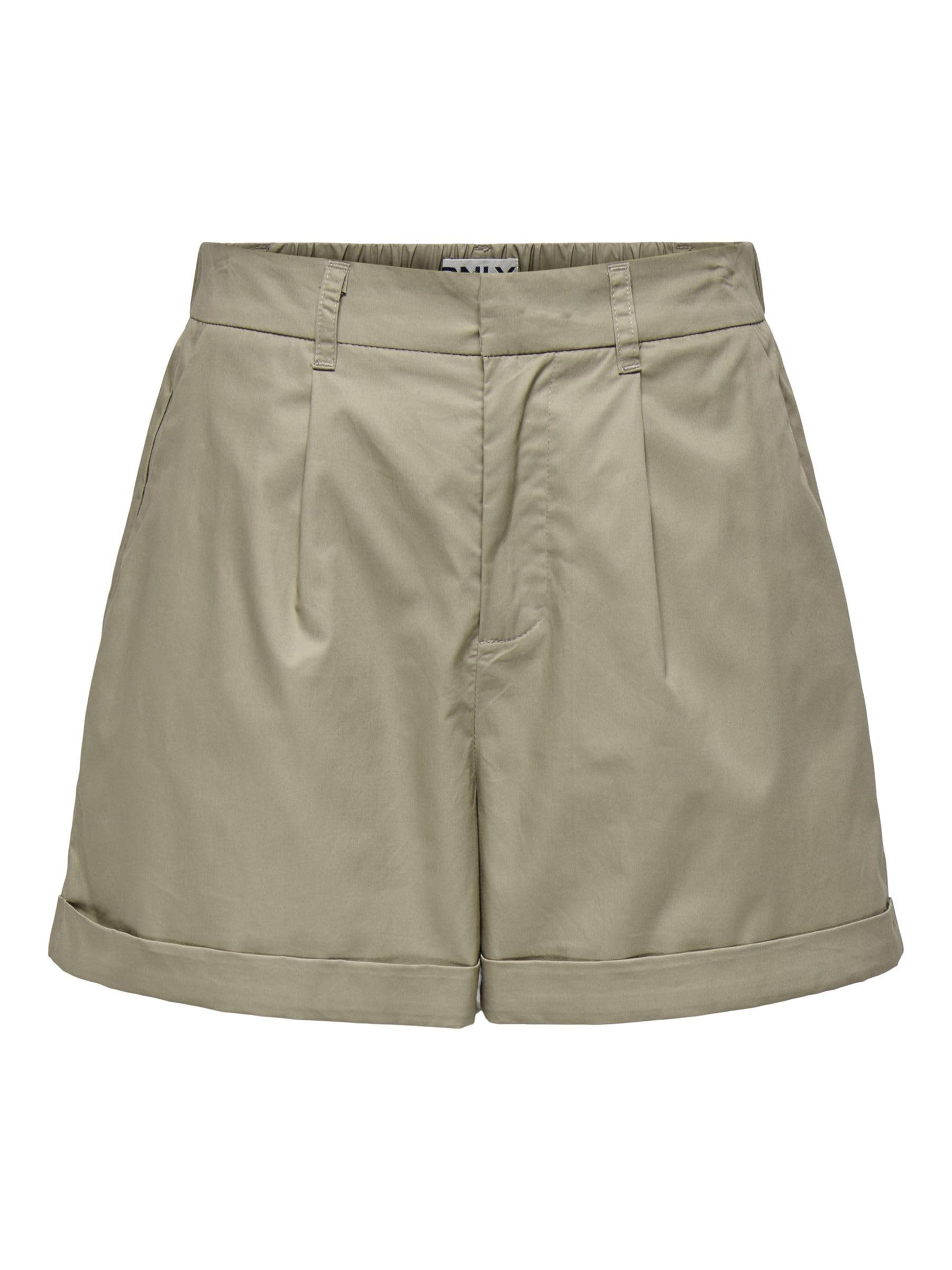 ONLY Female Shorts ONLZORA Hohe Taille Locker geschnitten Shorts