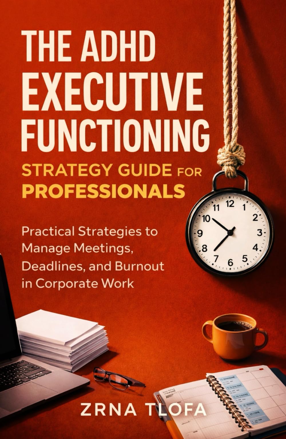 The ADHD Executive Functioning Strategy Guide for Professionals: Practical Strategies to Manage Meetings, Deadlines, and Burnout in Corporate Work