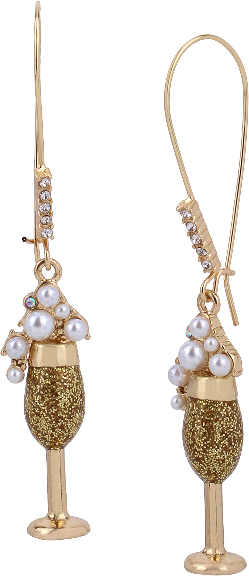 Champagne Dangle Earrings