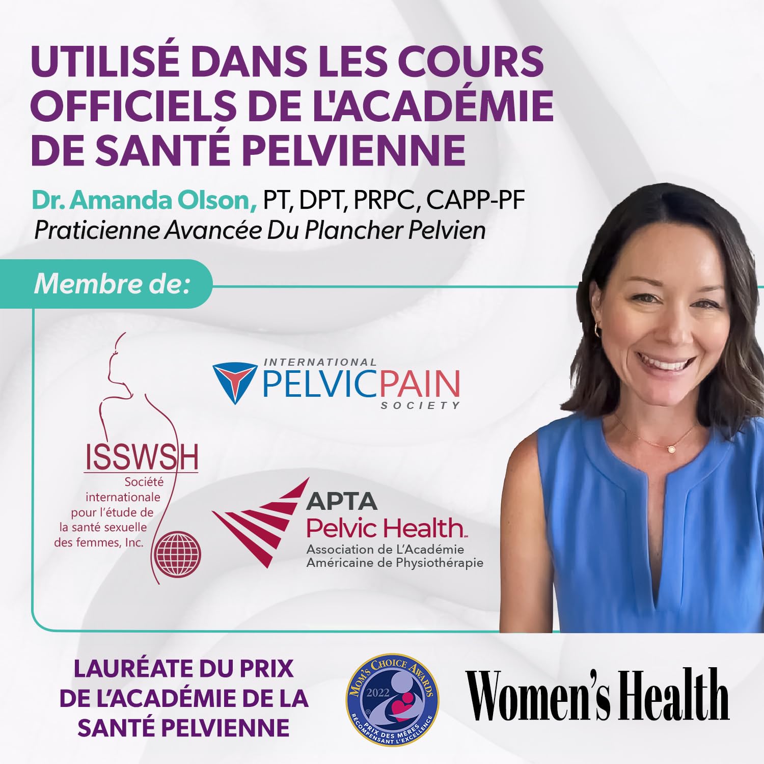 Intimate Rose Baguette Pelvienne Vibrante Pour Soulager les Douleurs des Muscles Pelviens - Thérapie Pelvienne de Points de Pression et de Stimulation – Pour Hommes et Femmes