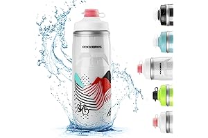 ROCKBROS Bike Water Bottle 21oz with 5-hour Insulation