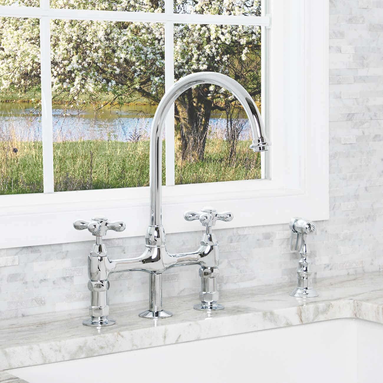 Vintage Style Kitchen Faucets Custom Faucet, Kitchen Sink Faucets,