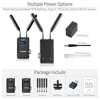 【最終値下げ】Feelworld LAIZESKE HDMI＆SDI 伝送 Amazon.com : LAIZESKE W1000S Wireless Video Transmission