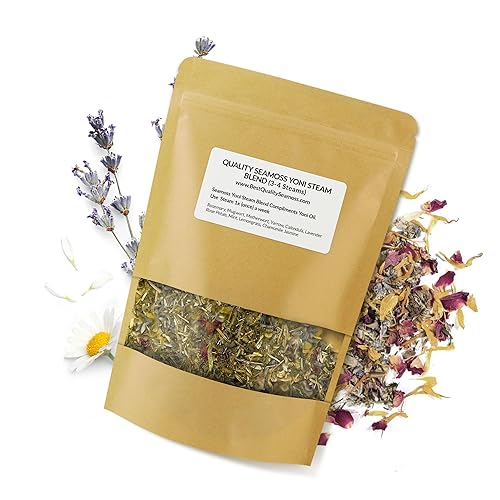 Sitz Bath Yoni - Hierbas de vapor relajantes para el cuidado personal, suplementos de equilibrio de ph tazón y aceite de Yoni, paquete de hierbas