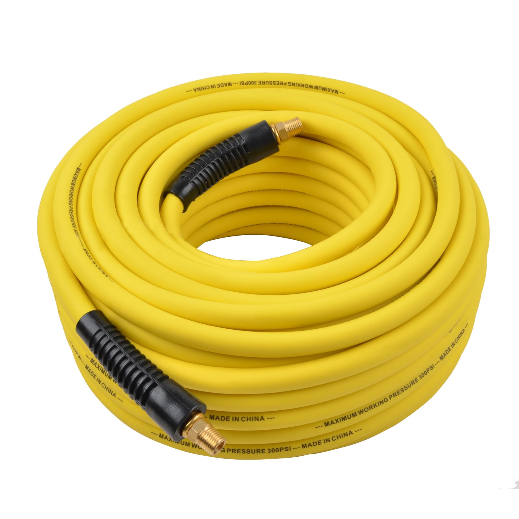 Craftsman 3/8-in x 100-ft Poly Hybrid Air Hose, 300 PSI, Flexible with Bend Restrictors, Non-Marring Surface