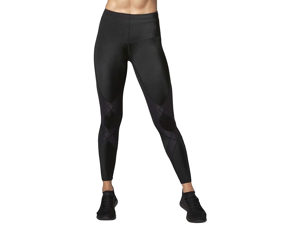 CW-X Stabilyx Joint Support Compression Tights (Black) Women's Workout INTERNATIONAL SHIPPING