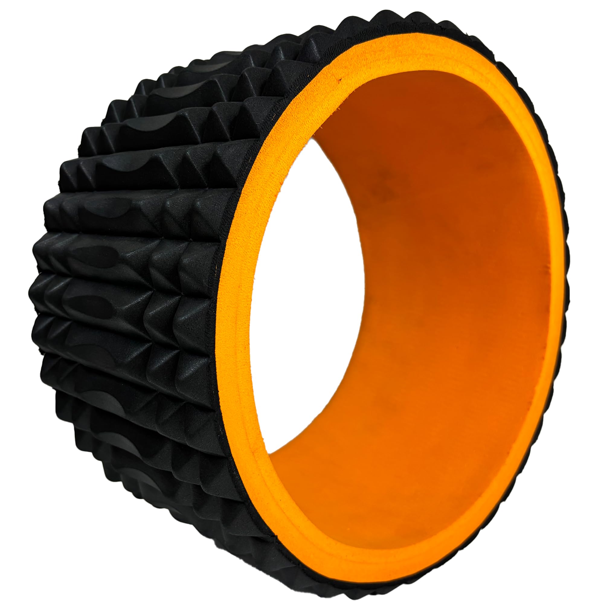 The Yogis Yoga Wheel For Stretching Yoga Wheel for Back Bends, Exercise, Workout Yoga Accessories for Women & Men Exercise Roller Yoga Equipment for Home Workout, Yoga Chirp Wheel -12Inch-image-5