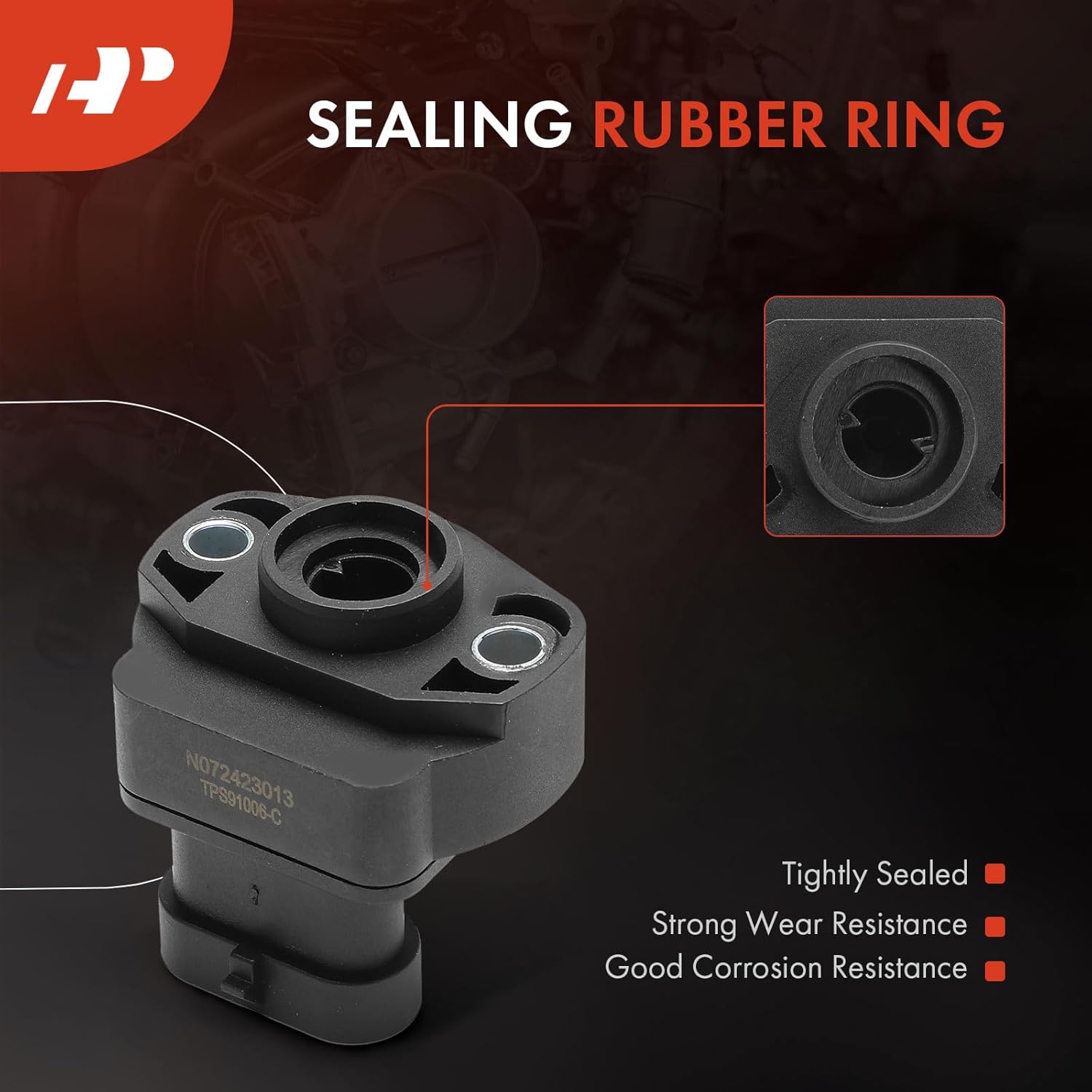 A-Premium TPS Throttle Position Sensor Compatible with Dodge Grand Caravan, Dakota, Dynasty, Spirit, D100 & Chrysler LeBaron, New Yorker, TC Maserati & Plymouth Acclaim, Grand Voyager, Voyager