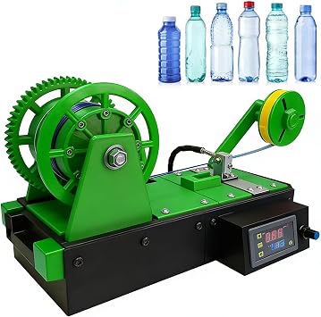 3D Printing Filament Making Machine, Desktop Filament Recycler Extruder Maker with LCD Digital Display, Temperature & Speed Adjustable, PET Bottle Recycling Machine for Home, Small Studios Red