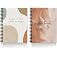 DI-KRAFT Printed Spiral Notebooks Unruled 120 Pages Journal Diary Wire Bound A5 Size Daily Planner Blank Page Diaries - Set o