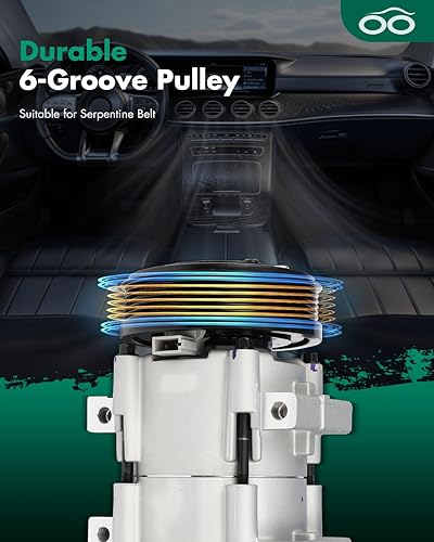 Vista 91 de SCITOO Compresor de CA apto para H-onda Prelude 2.2L 2001 para H-onda Civic para A-cura EL 1.7L 1997 1998 1999 2000 2001