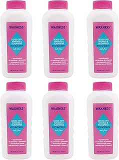 Waxness Sensi-Dry Waxing & Sugaring Powder 4 Oz Pack of 6