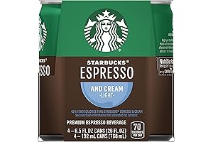 Starbucks Double Shot Espresso & Cream Light - Satisfy Your Espresso Craving anytime, anywhere