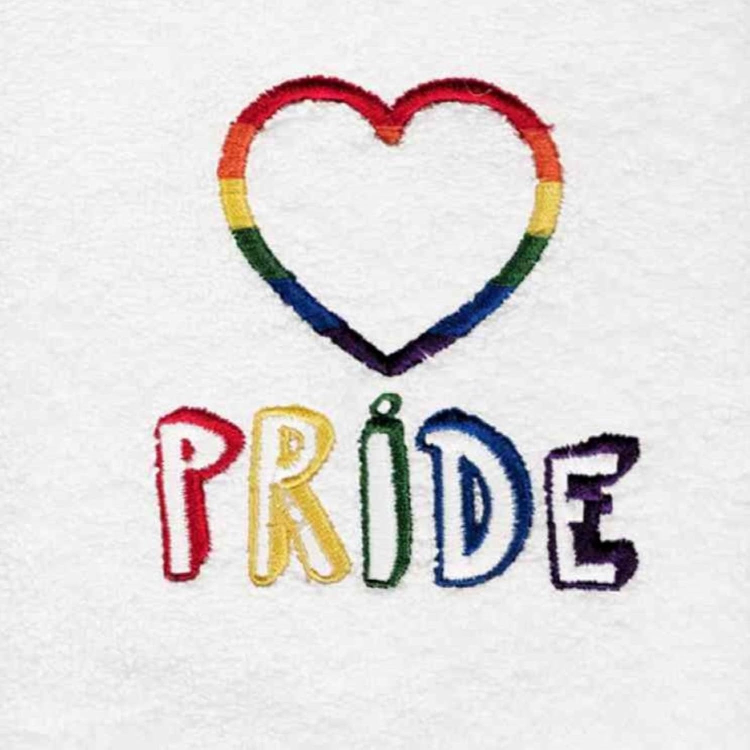 Avanti Linens - Hand Towels, Soft & Absorbent Cotton Towels, Set of 2 (Pride Collection, Pride)