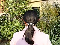 Vista 6 de Alfileres de clip para el cabello celta, pasadores de metal con palo, para mujer, regalos de Navidad