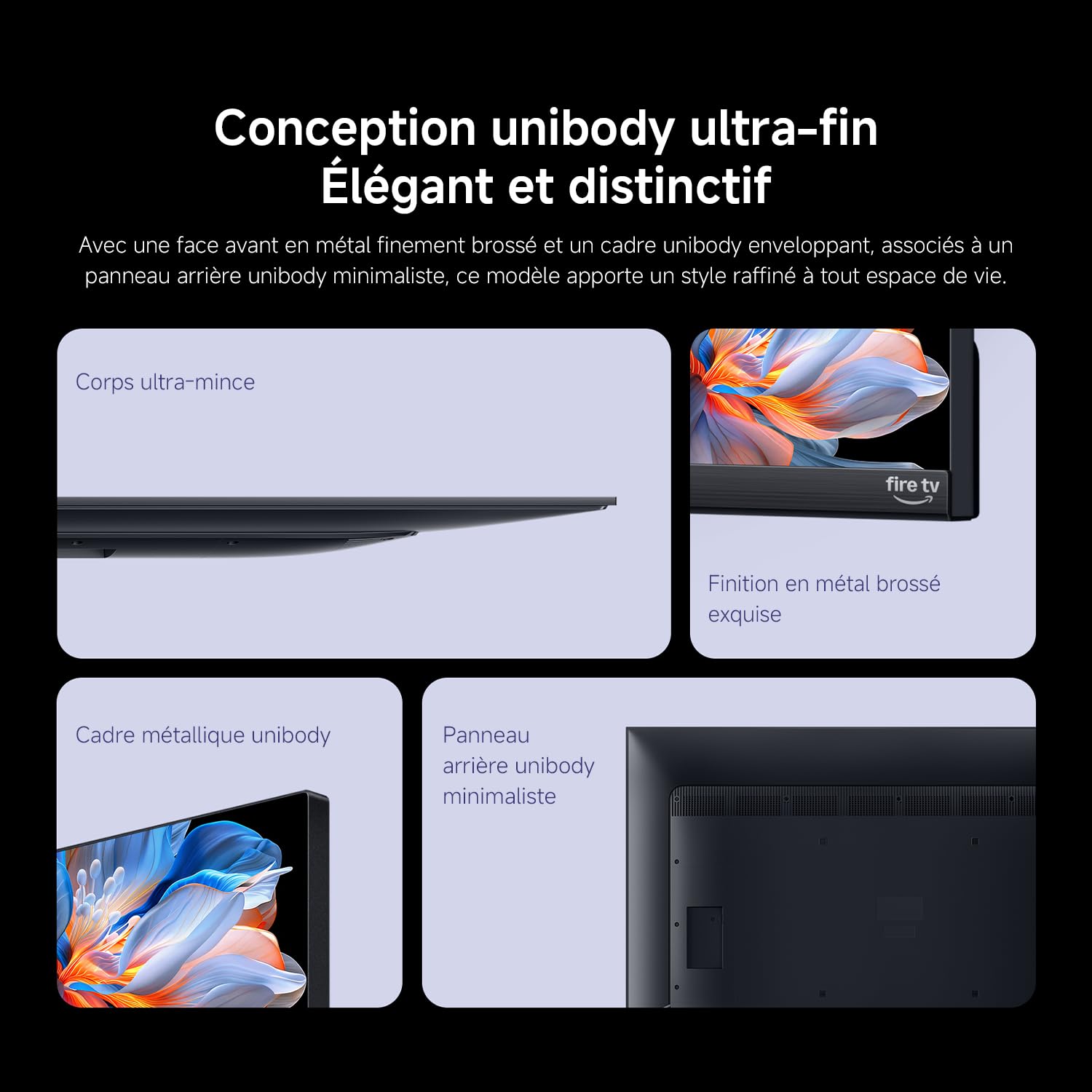 XIAOMI TV FX Mini LED 43" (101 cm) | Smart TV QD-Mini LED 4K UHD | Fire TV, HDR10+, MEMC | DTS:X, AirPlay 2, Mode Filmmaker, Commande Vocale Alexa