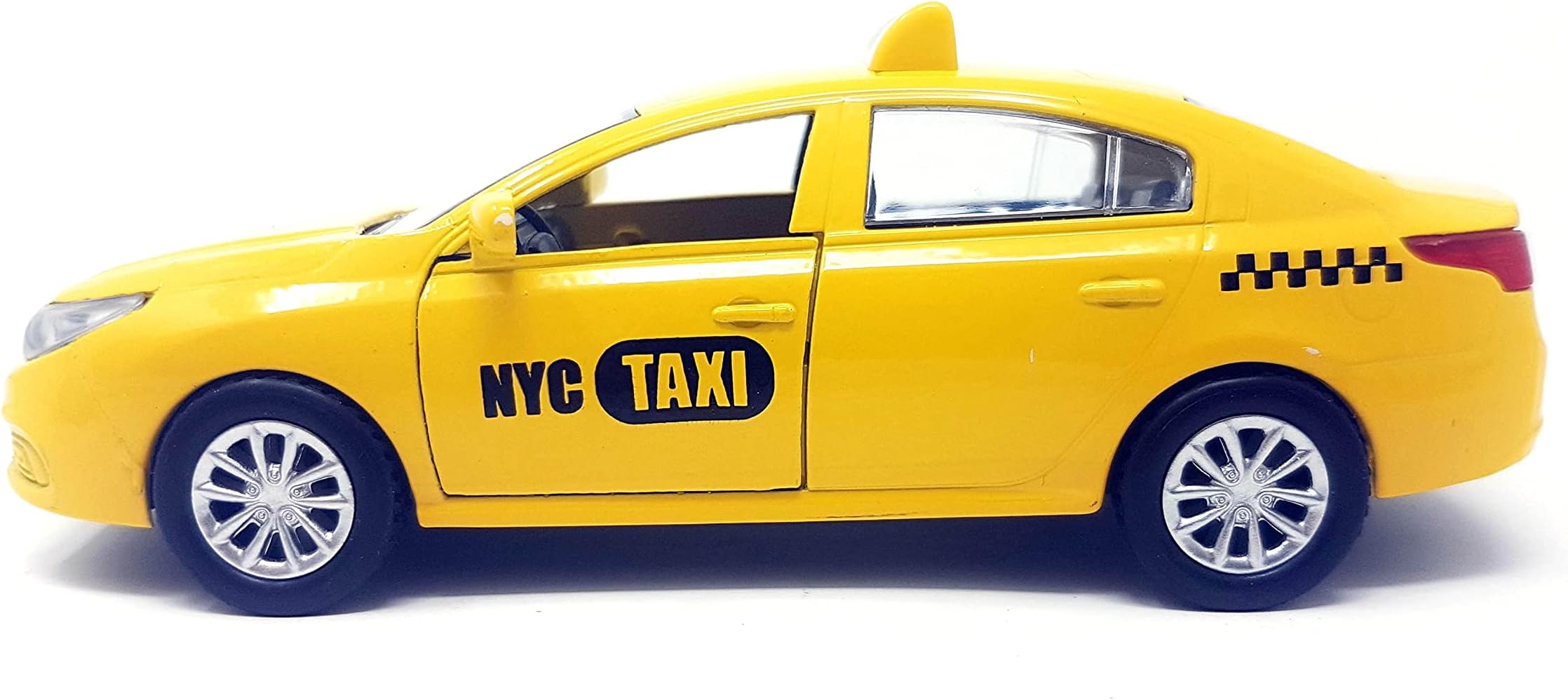 PLAYJOCS GT-1746 New York Taxi DieCast Metal Miniature Model Car