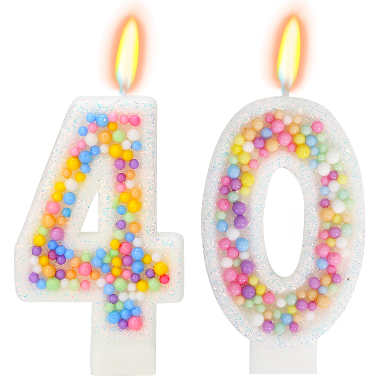 Pastel Macaron Birthday Candle - 2nd Birthday Decorations -32 Pastel Macaron Birthday Candle - 2nd Birthday Decorations -32
