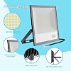 300W LED Floodlight Outdoor,30000LM Anti-Glare Outside Security Lights,6500K Cool White IP66 Waterproof Work Light Spot Lights for Garage,Garden,Courtyard,Sportfield,Corridor,Workshop,Patio [Energy Class E]