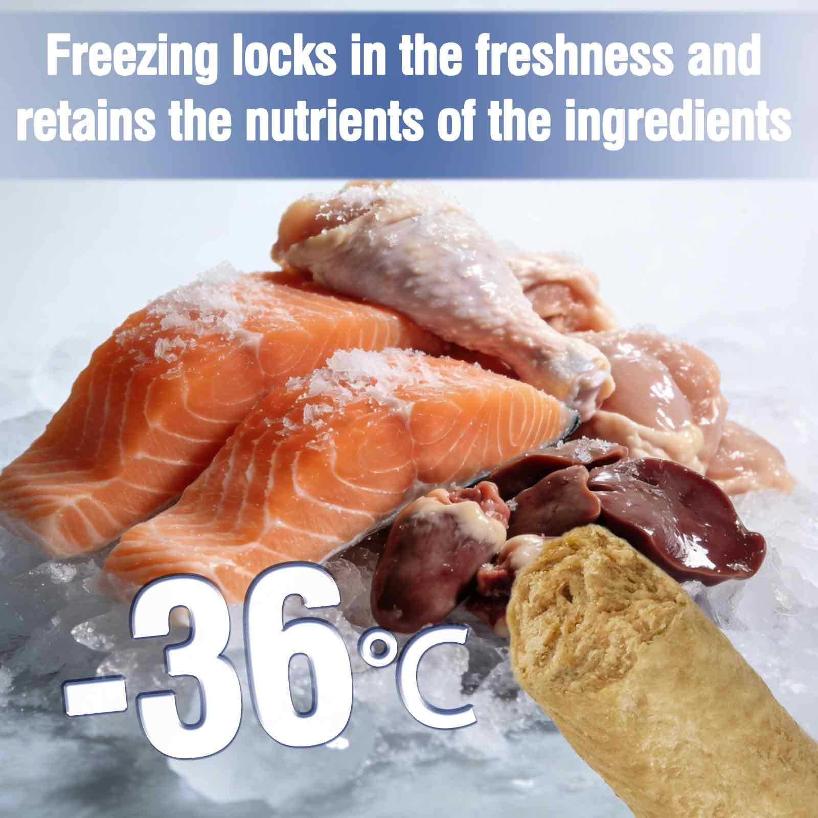 1.74oz Freezed Dried Cat Teething Sticks, Salmon Cat Chew Stick for Dental Care, Chicken Cats Treats, Feline Teeth Cleaning Snacks - image 6