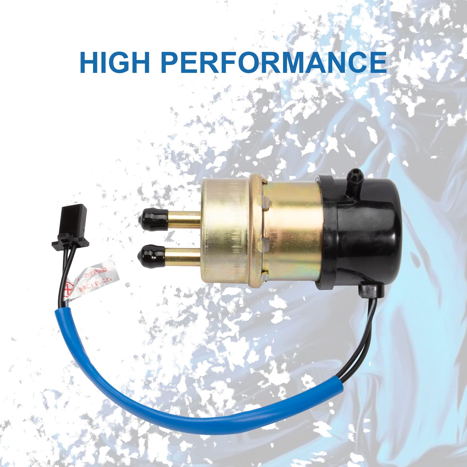Bomba de Combustible Eléctrica 12V Compatible con CBR600F TRX350,Bomba de Gasolina Admisión 80 LPH Moto Compatible con Honda CBR600F2 CBR600F3 TRX350D 1987-2000
