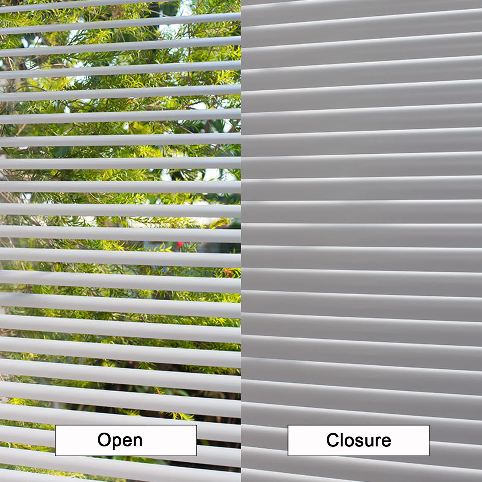 Veneziana in Alluminio,Tendina Veneziana Senza Fori Protezione Privacy Tende Oscuranti Avvolgibili,Decorazione Domestica per Casa,Bagno,Ufficio,con Accessori,Personalizzabile (W90cmxH100cm)